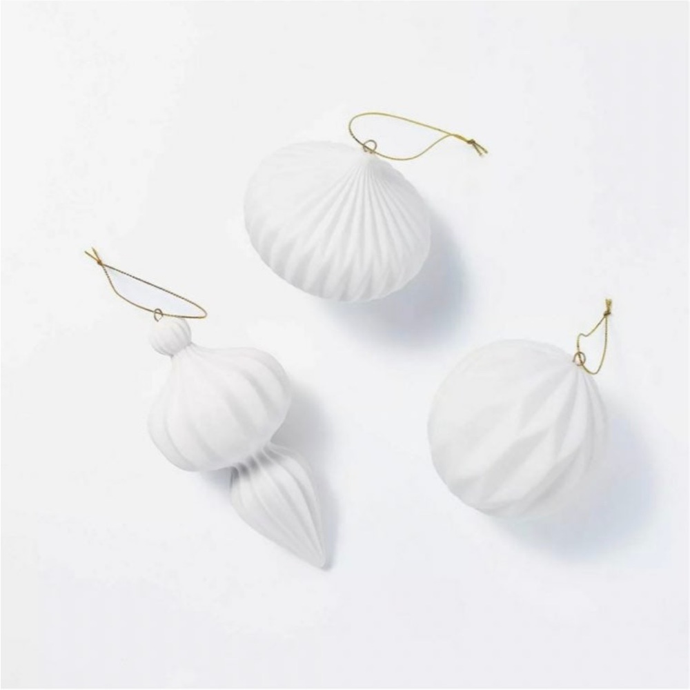 Studio McGee 
Set of 3 designed Porcelain Ornaments - Threshold - Studio McGee - Picture 10 of 12